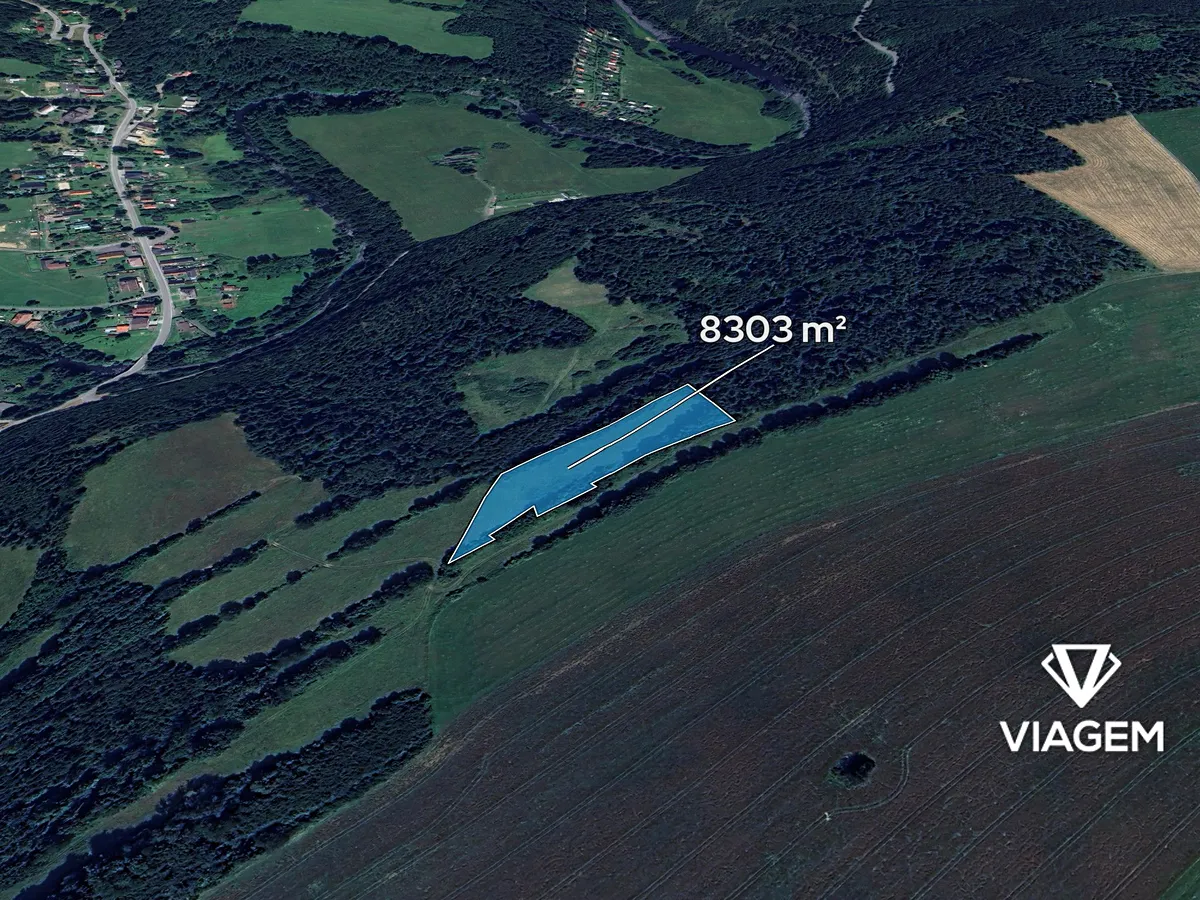 Prodej podílu 1/2 pole 4151 m²